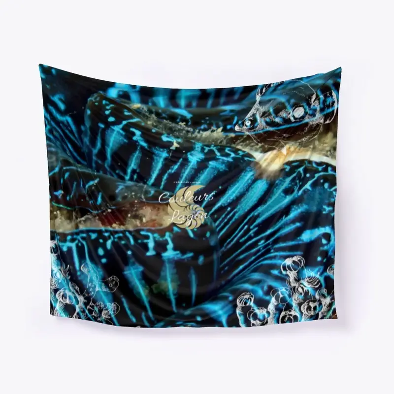 Paréo Drap de Bain BENITIER BLEU